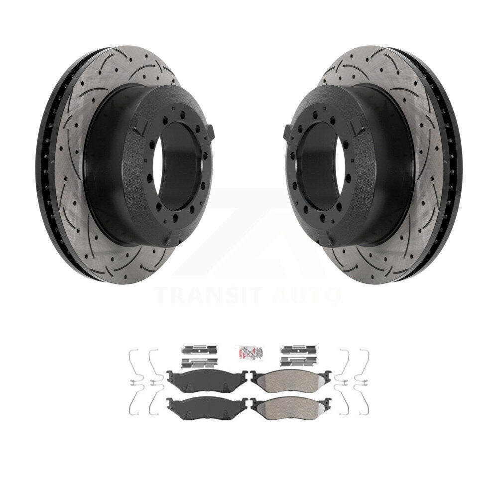 Coated Disc Rotors and Semi-Metallic Brake Pads Kit-KDA-102904 - Kit.bestparts.ca Kit.bestparts.ca