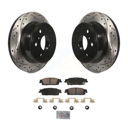 Coated Disc Rotors and Ceramic Brake Pads Kit-KDA-102905 - Kit.bestparts.ca