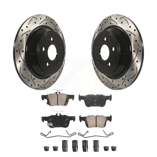 Coated Disc Rotors and Ceramic Brake Pads Kit-KDA-102909