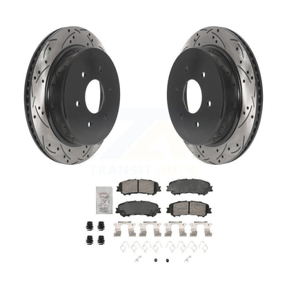 Coated Disc Rotors and Ceramic Brake Pads Kit-KDA-102918 - Kit.bestparts.ca