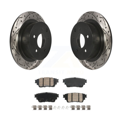 Coated Disc Rotors and Ceramic Brake Pads Kit-KDA-102919 - Kit.bestparts.ca