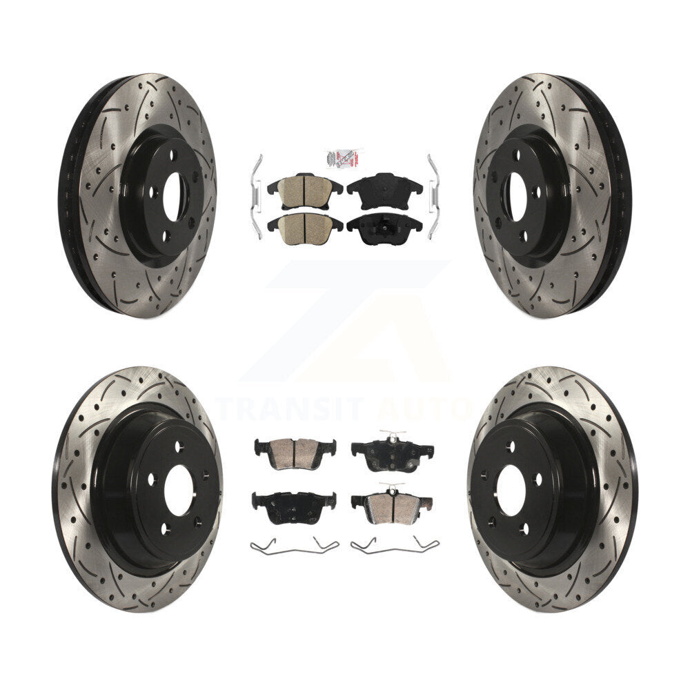Disc Rotors and Ceramic Brake Pads Kit-KDA-102937 Kit.bestparts.ca