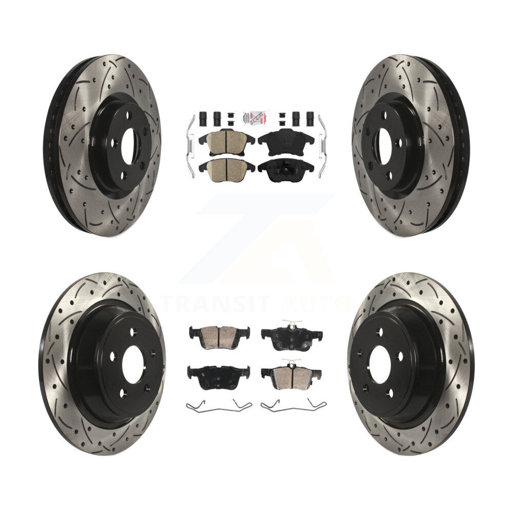 Disc Rotors and Ceramic Brake Pads Kit-KDA-102938