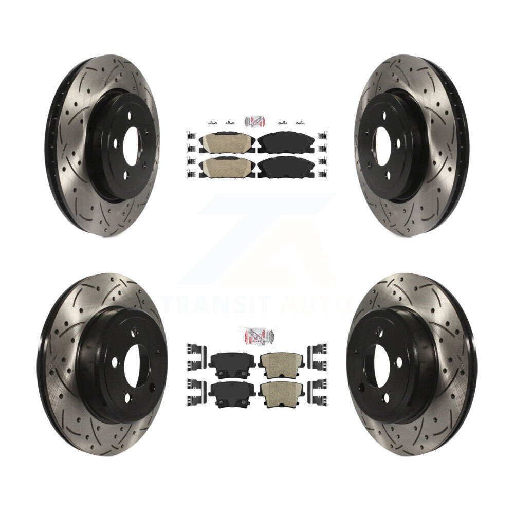Disc Rotors and Ceramic Brake Pads Kit-KDA-102951 - Kit.bestparts.ca