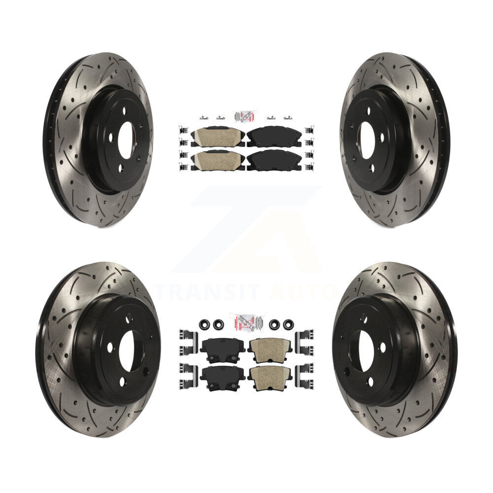 disc rotors and ceramic brake pads-kda-102952 - Kit.bestparts.ca