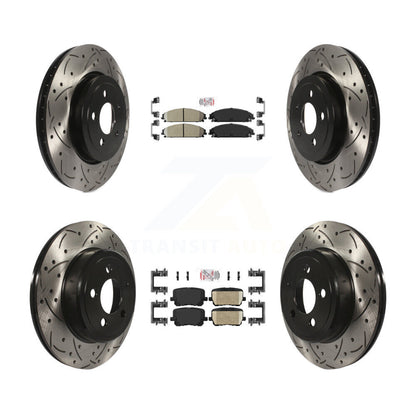 disc rotors and ceramic brake pads-kda-102954 - Kit.bestparts.ca