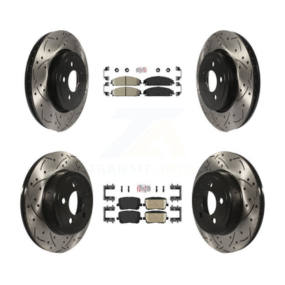 disc rotors and ceramic brake pads-kda-102955 - Kit.bestparts.ca