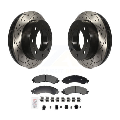 Coated Disc Rotors and Semi-Metallic Brake Pads Kit-KDA-102988 - Kit.bestparts.ca