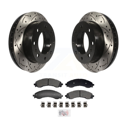 Coated Disc Rotors and Semi-Metallic Brake Pads Kit-KDA-102989 - Kit.bestparts.ca