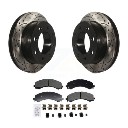 Coated Disc Rotors and Semi-Metallic Brake Pads Kit-KDA-102998 - Kit.bestparts.ca