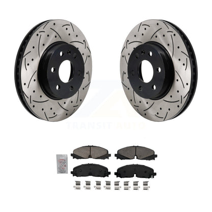 Disc Rotors and Ceramic Brake Pads Kit-KDA-103004 - Kit.bestparts.ca
