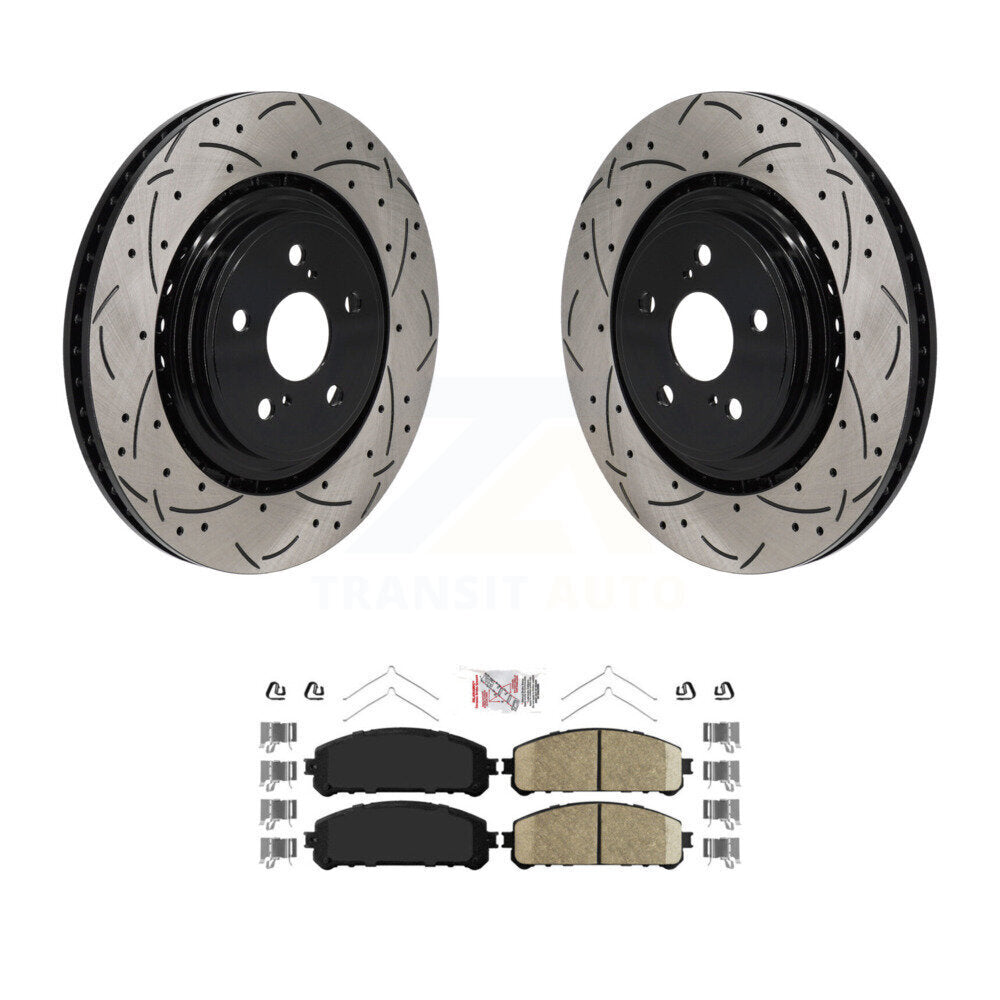 Disc Rotors and Ceramic Brake Pads Kit-KDA-103011 - Kit.bestparts.ca