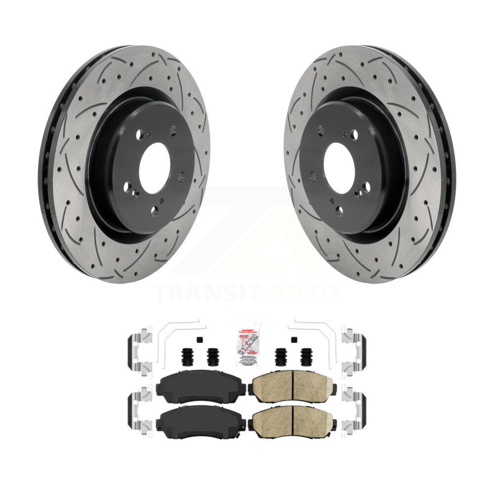 Disc Rotors and Ceramic Brake Pads Kit-KDA-103014 - Kit.bestparts.ca Kit.bestparts.ca