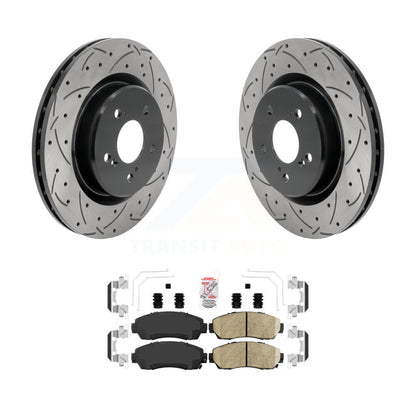 Disc Rotors and Ceramic Brake Pads Kit-KDA-103014 - Kit.bestparts.ca