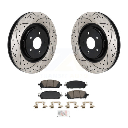 Disc Rotors and Ceramic Brake Pads Kit-KDA-103016 - Kit.bestparts.ca
