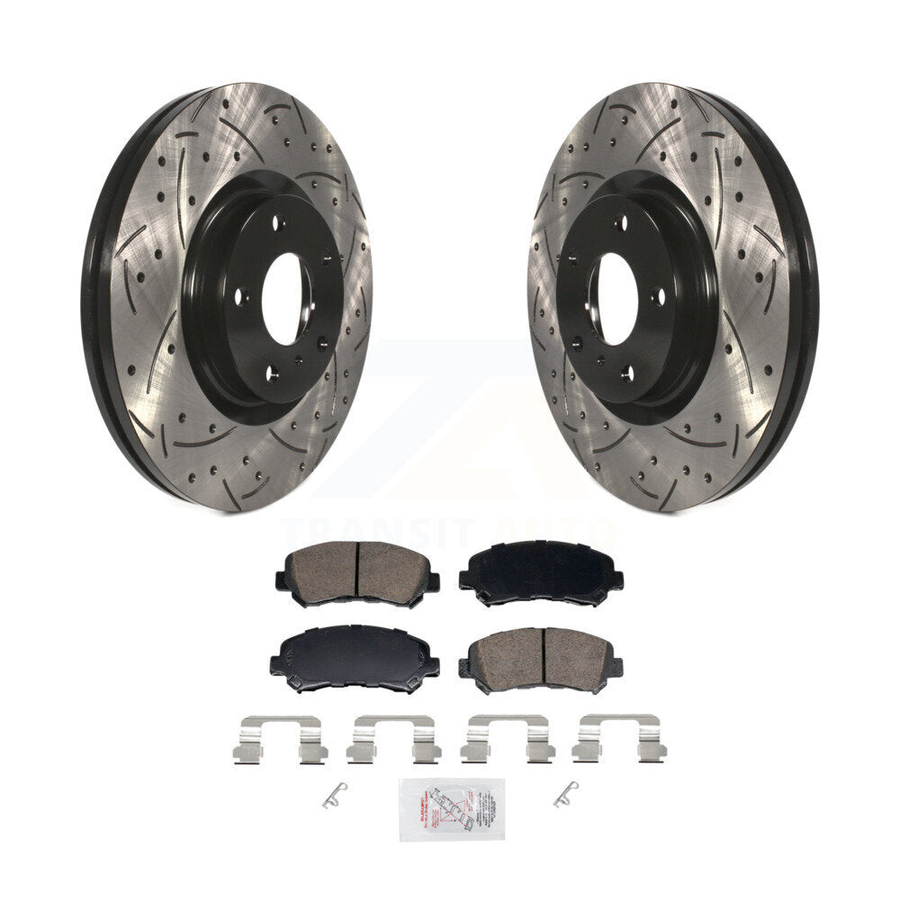 Coated Disc Rotors and Ceramic Brake Pads Kit-KDA-103018 - Kit.bestparts.ca Kit.bestparts.ca