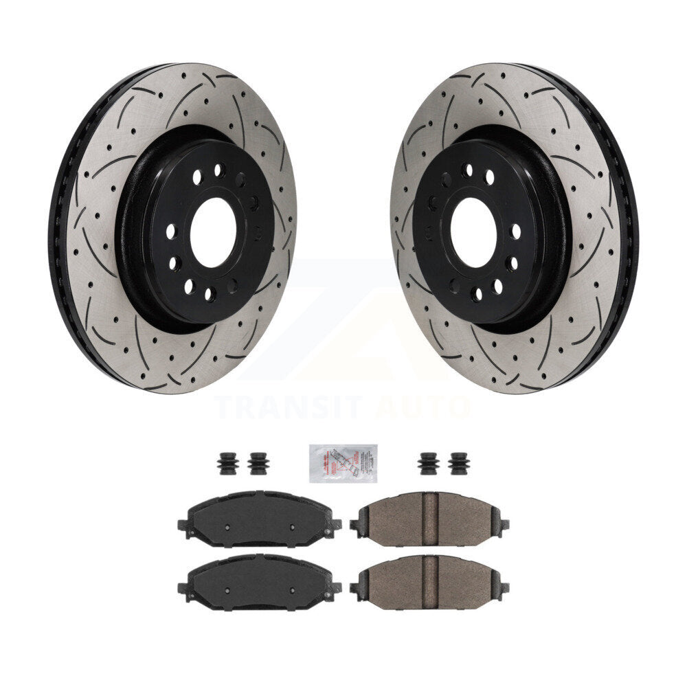 Disc Rotors and Semi-Metallic Brake Pads Kit-KDA-103020 - Kit.bestparts.ca Kit.bestparts.ca