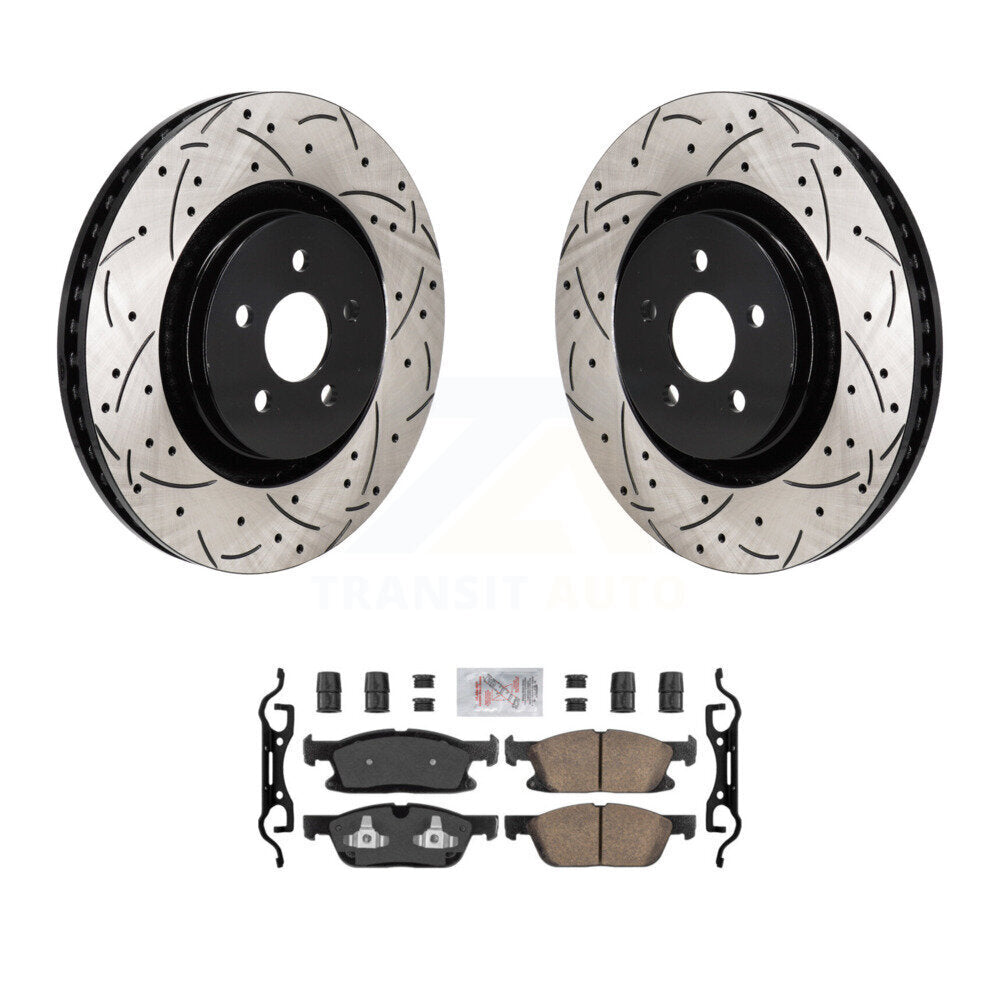 Disc Rotors and Ceramic Brake Pads Kit-KDA-103021 - Kit.bestparts.ca