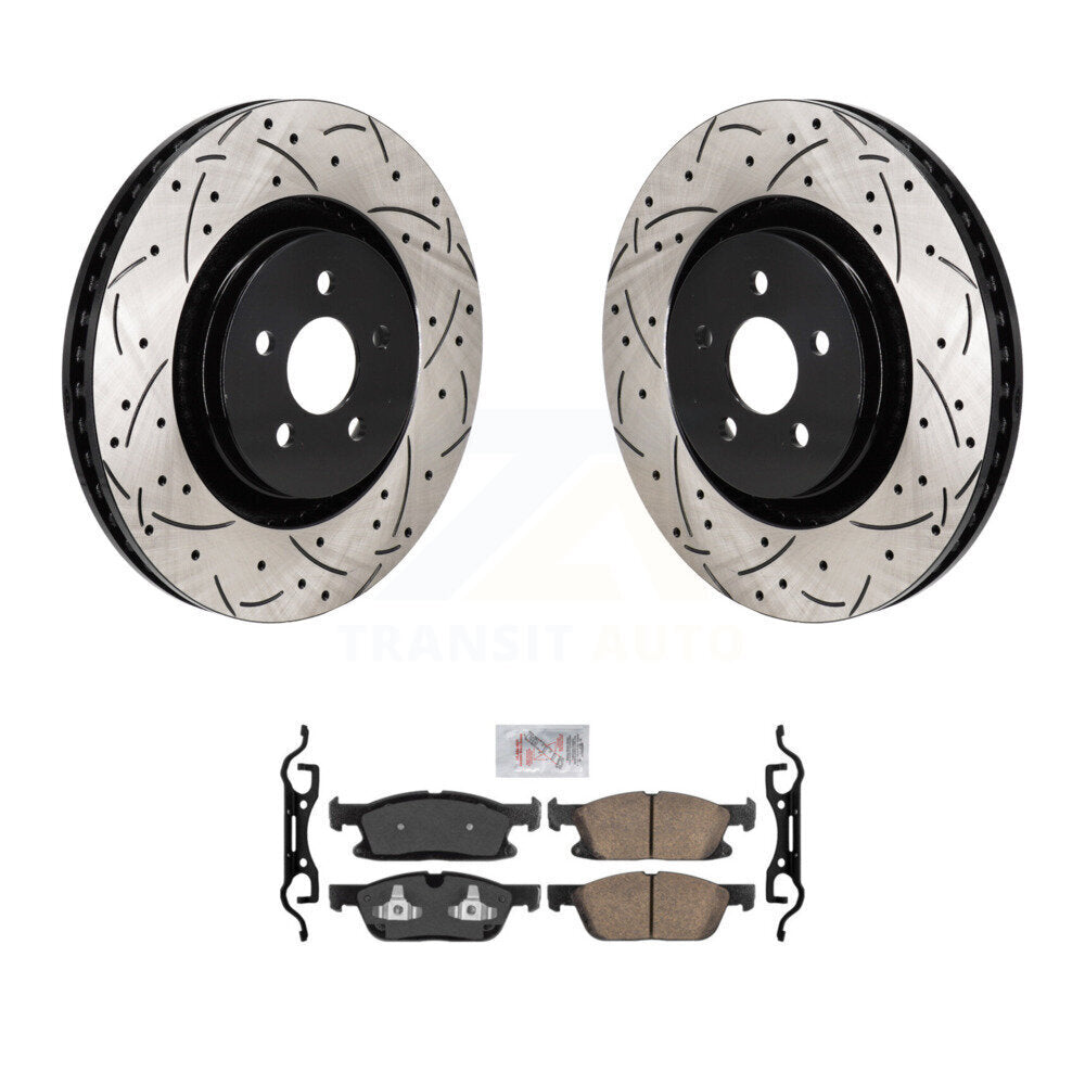 Disc Rotors and Ceramic Brake Pads Kit-KDA-103022 - Kit.bestparts.ca