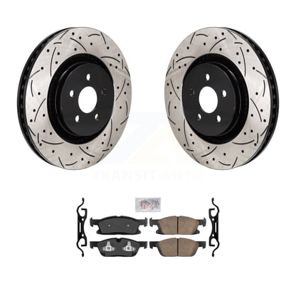 Disc Rotors and Ceramic Brake Pads Kit-KDA-103022 - Kit.bestparts.ca