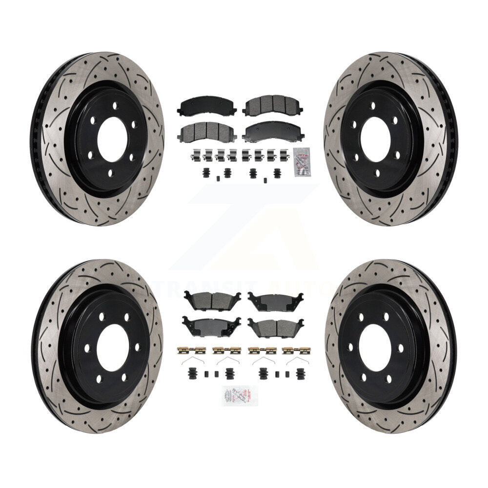 Disc Rotors and Semi-Metallic Brake Pads Kit-KDA-103139 - Kit.bestparts.ca Kit.bestparts.ca