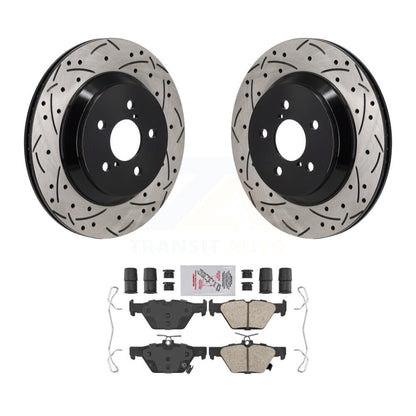 Disc Rotors and Ceramic Brake Pads Kit-KDA-103184 - Kit.bestparts.ca