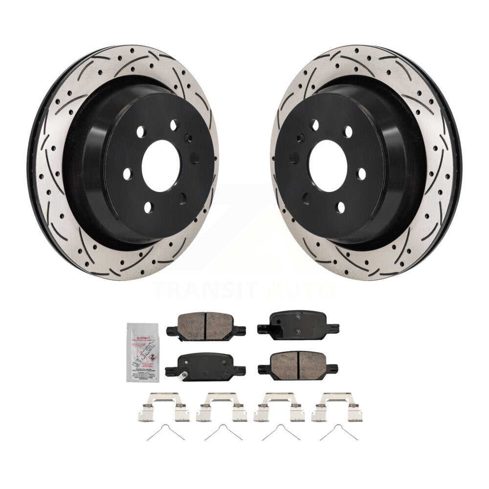 Disc Rotors and Ceramic Brake Pads Kit-KDA-103189 - Kit.bestparts.ca