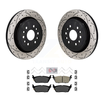 Disc Rotors and Ceramic Brake Pads Kit-KDA-103196 - Kit.bestparts.ca