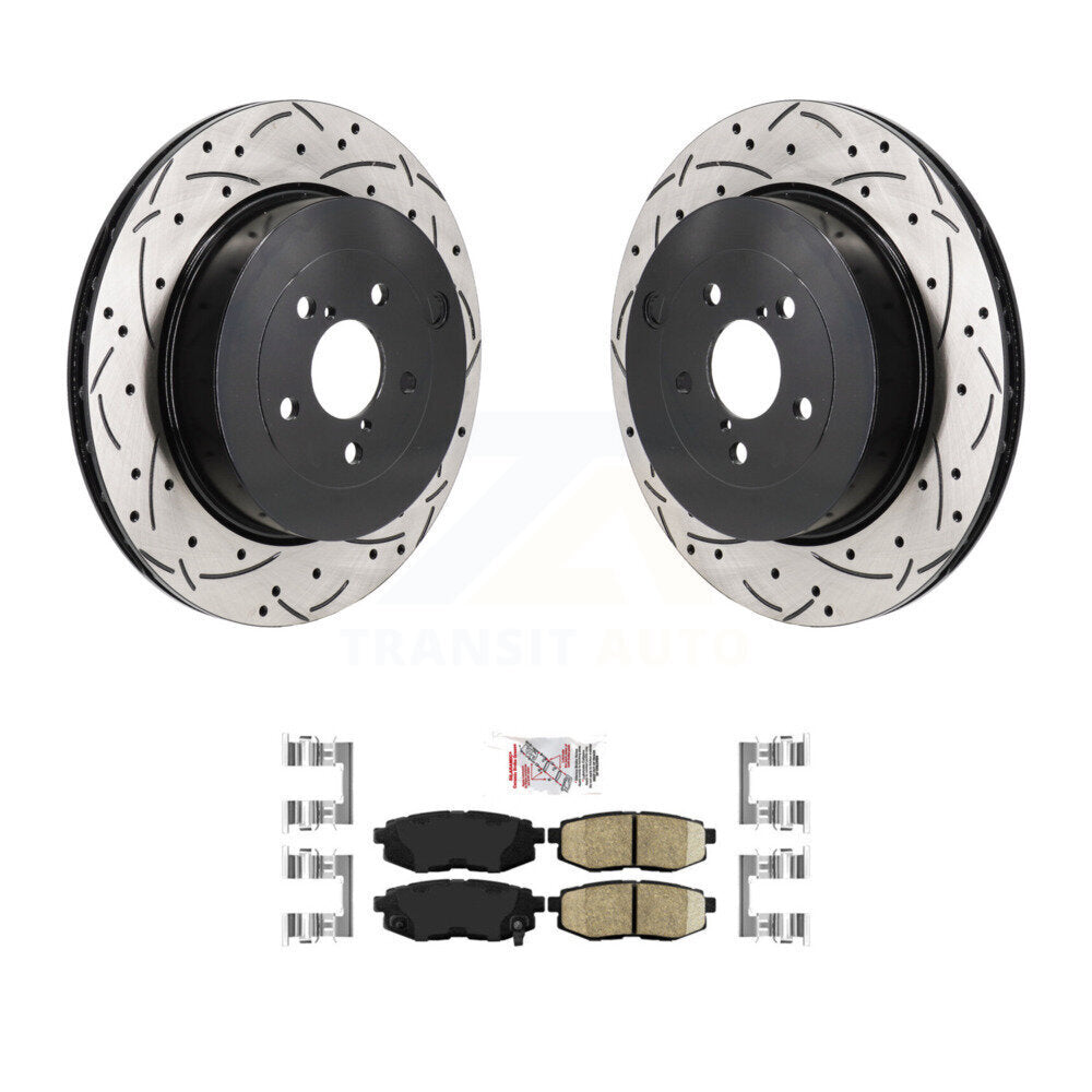 Disc Rotors and Ceramic Brake Pads Kit-KDA-103207 - Kit.bestparts.ca Kit.bestparts.ca