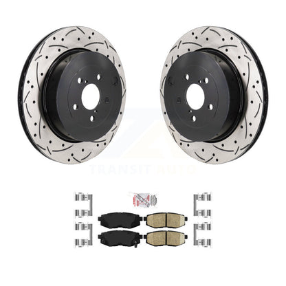 Disc Rotors and Ceramic Brake Pads Kit-KDA-103207 - Kit.bestparts.ca