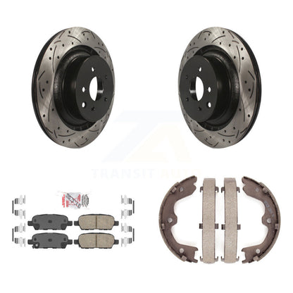 Coated Disc Rotors and Ceramic Brake Pads Kit-KDA-103241 - Kit.bestparts.ca