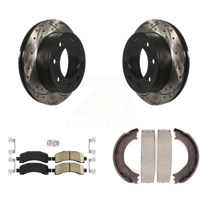 Coated Disc Rotors and Ceramic Brake Pads Kit-KDA-103272 - Kit.bestparts.ca