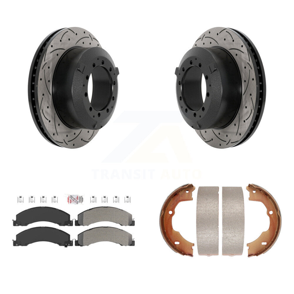 Coated Disc Rotors and Semi-Metallic Brake Pads Kit-KDA-103276 - Kit.bestparts.ca Kit.bestparts.ca