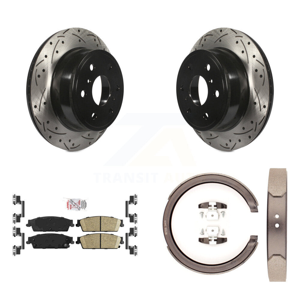 Coated Disc Rotors and Ceramic Brake Pads Kit-KDA-103286 - Kit.bestparts.ca Kit.bestparts.ca