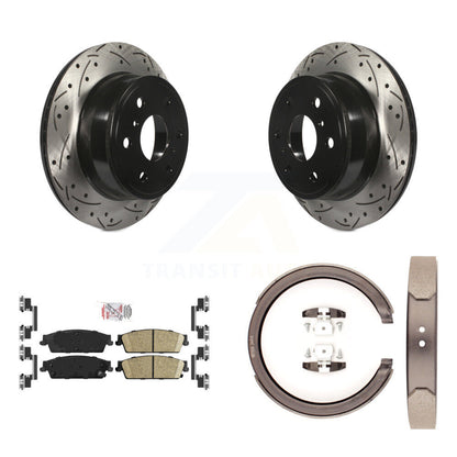 Coated Disc Rotors and Ceramic Brake Pads Kit-KDA-103286 - Kit.bestparts.ca
