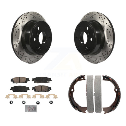 Coated Disc Rotors and Ceramic Brake Pads Kit-KDA-103288 - Kit.bestparts.ca