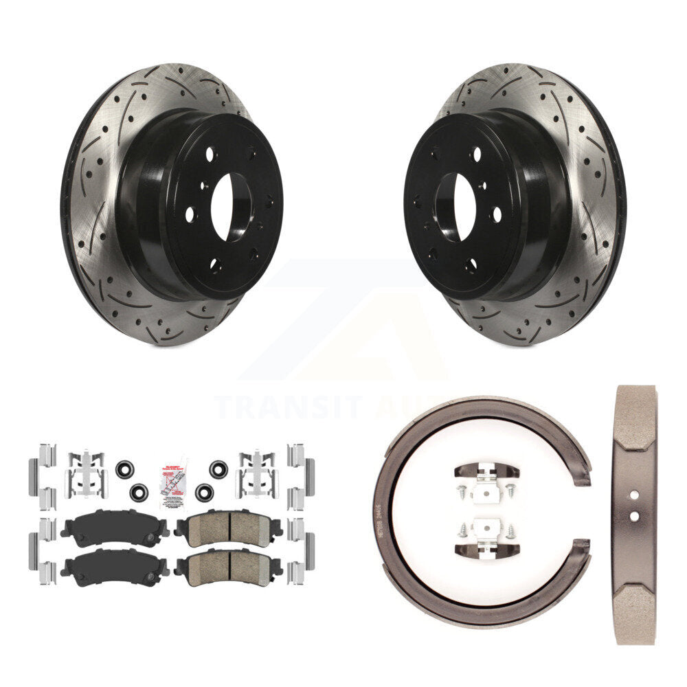 Coated Disc Rotors and Ceramic Brake Pads Kit-KDA-103292 - Kit.bestparts.ca Kit.bestparts.ca