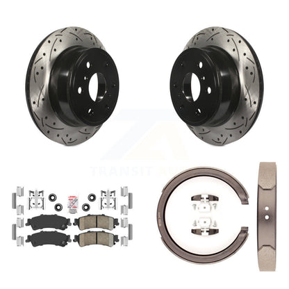 Coated Disc Rotors and Ceramic Brake Pads Kit-KDA-103292 - Kit.bestparts.ca