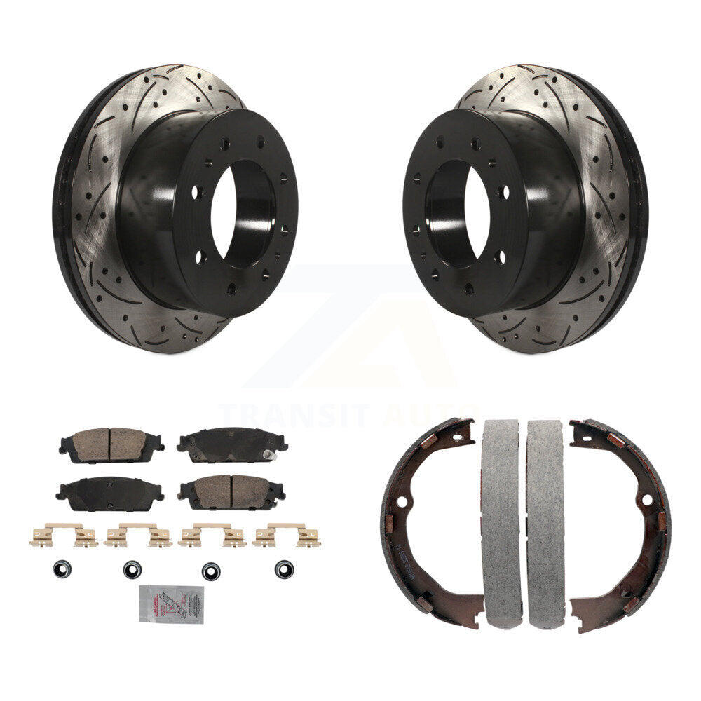 Coated Disc Rotors and Ceramic Brake Pads Kit-KDA-103294 - Kit.bestparts.ca Kit.bestparts.ca