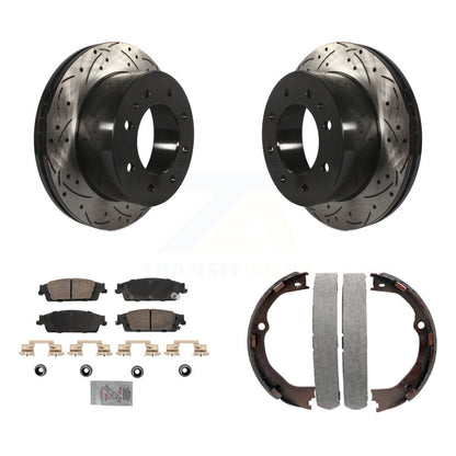Coated Disc Rotors and Ceramic Brake Pads Kit-KDA-103294 - Kit.bestparts.ca
