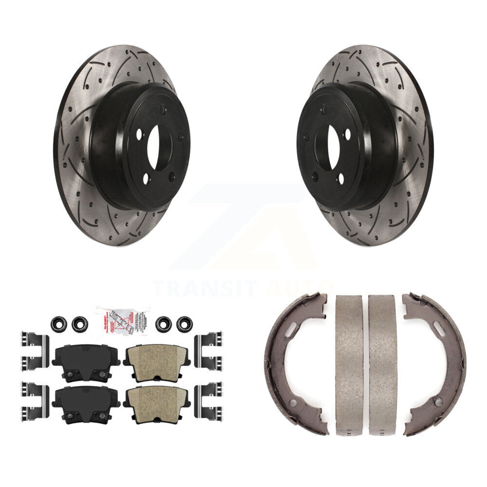 coated disc rotors and ceramic brake pads-kda-103305 - Kit.bestparts.ca