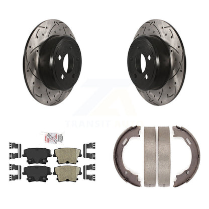 Coated Disc Rotors and Ceramic Brake Pads Kit-KDA-103306 - Kit.bestparts.ca
