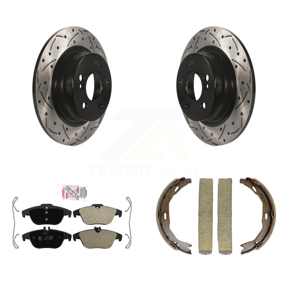 Coated Disc Rotors and Semi-Metallic Brake Pads Kit-KDA-103330 - Kit.bestparts.ca Kit.bestparts.ca