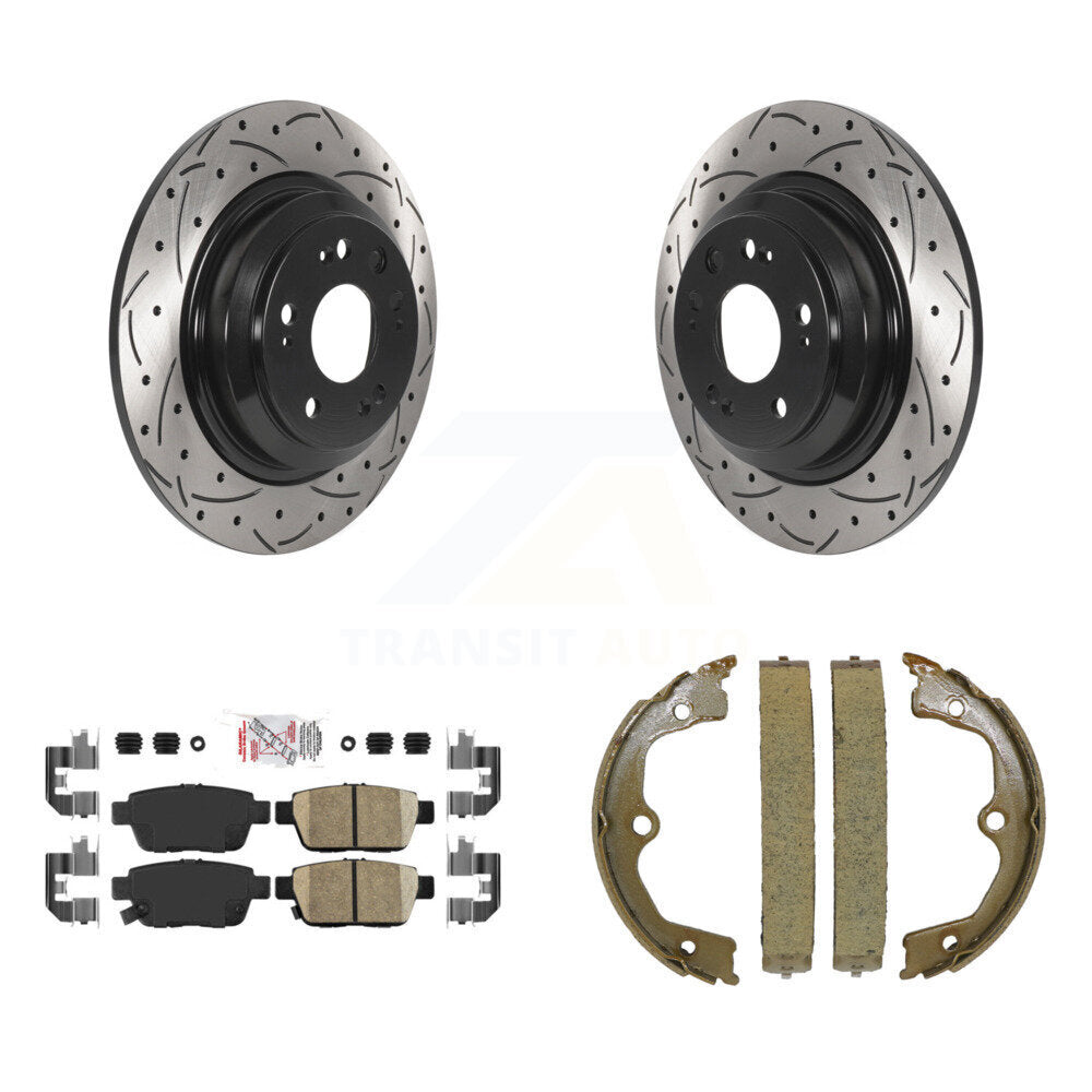 coated disc rotors and ceramic brake pads-kda-103336 - Kit.bestparts.ca
