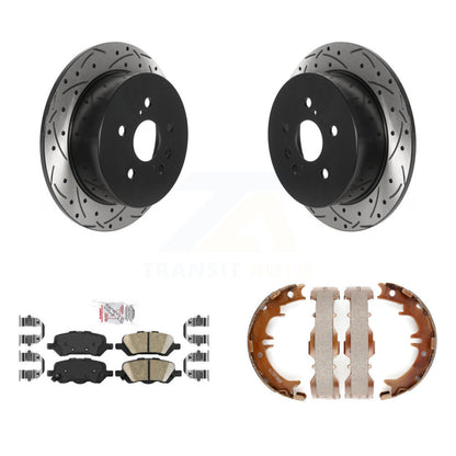 Coated Disc Rotors and Ceramic Brake Pads Kit-KDA-103338 - Kit.bestparts.ca