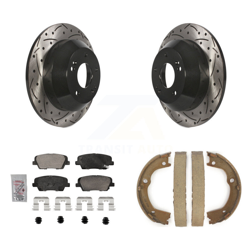 Coated Disc Rotors and Ceramic Brake Pads Kit-KDA-103339 - Kit.bestparts.ca Kit.bestparts.ca