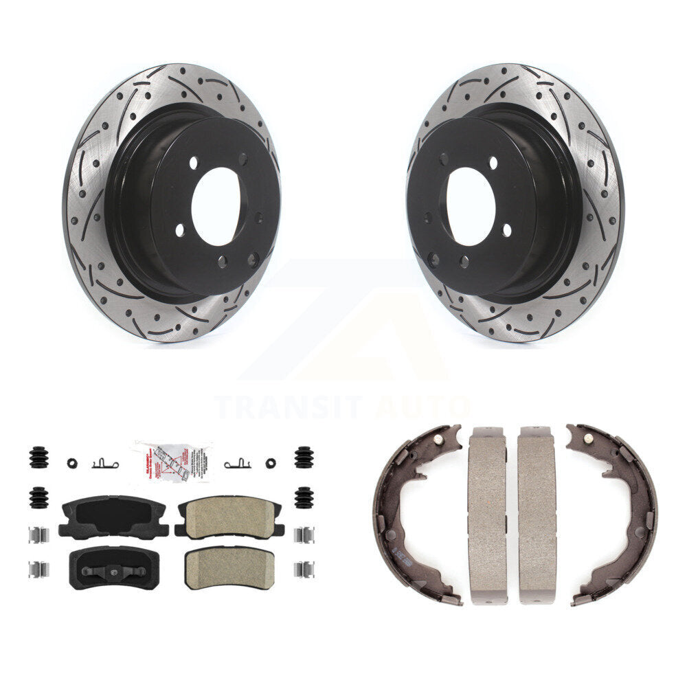 Coated Disc Rotors and Ceramic Brake Pads Kit-KDA-103358 - Kit.bestparts.ca Kit.bestparts.ca