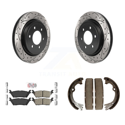 Coated Disc Rotors and Ceramic Brake Pads Kit-KDA-103371 - Kit.bestparts.ca