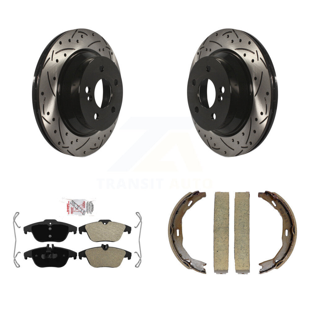 Coated Disc Rotors and Semi-Metallic Brake Pads Kit-KDA-103379 - Kit.bestparts.ca