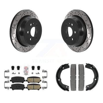 Coated Disc Rotors and Ceramic Brake Pads Kit-KDA-103385 - Kit.bestparts.ca